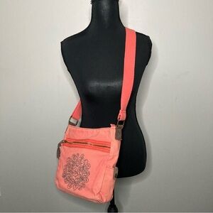 Life is Good Canvas Crossbody Bag‎